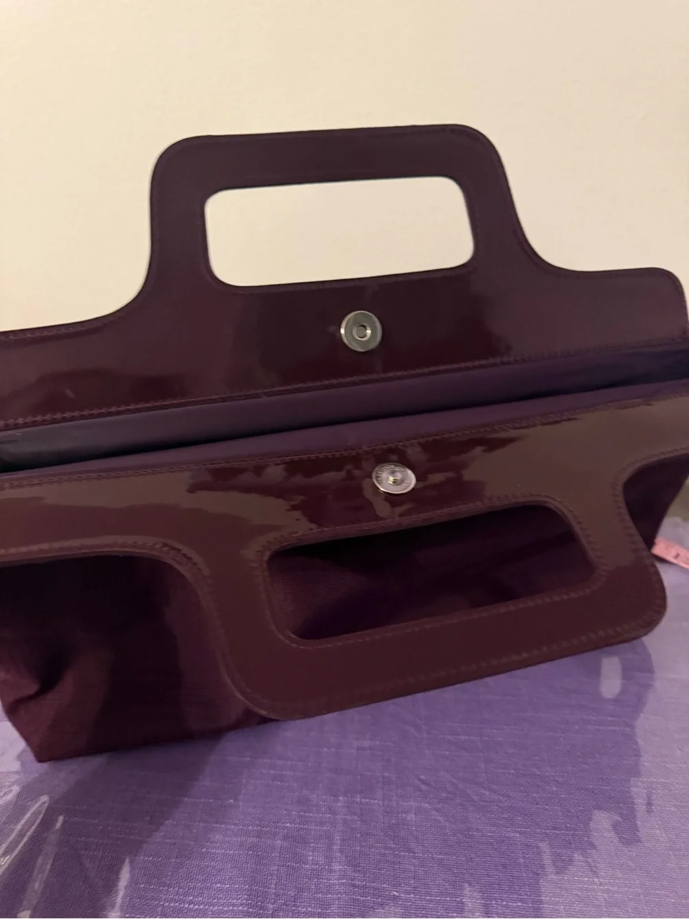 Estee Lauder Deep Purple Large Tote Weekender Overnight Travel Bag